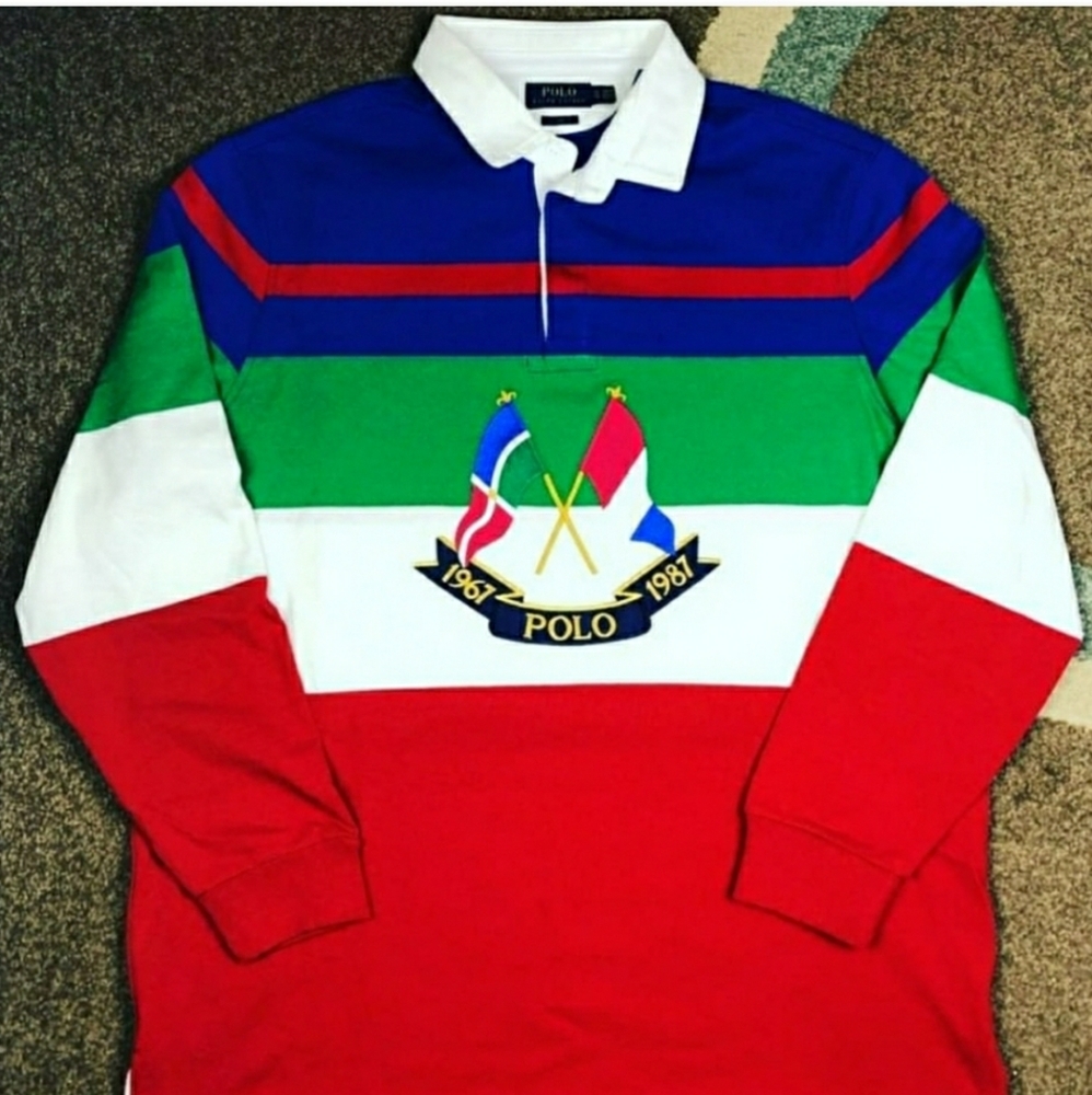Xxl Polo ralph lauren cross flag sailing rugby